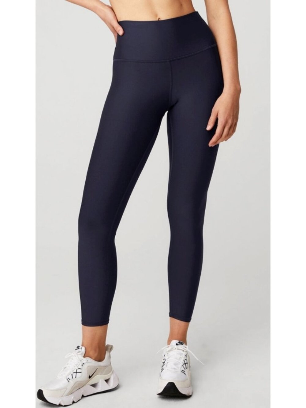 Alo 7/8 High-Waist Airlift Leggings Navy Hi-Rise Waisted Tights Skinny Pants S